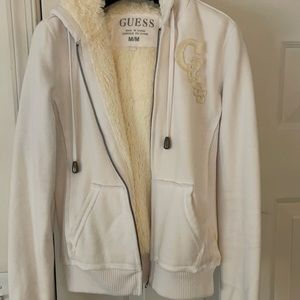 Guess White Hoodie